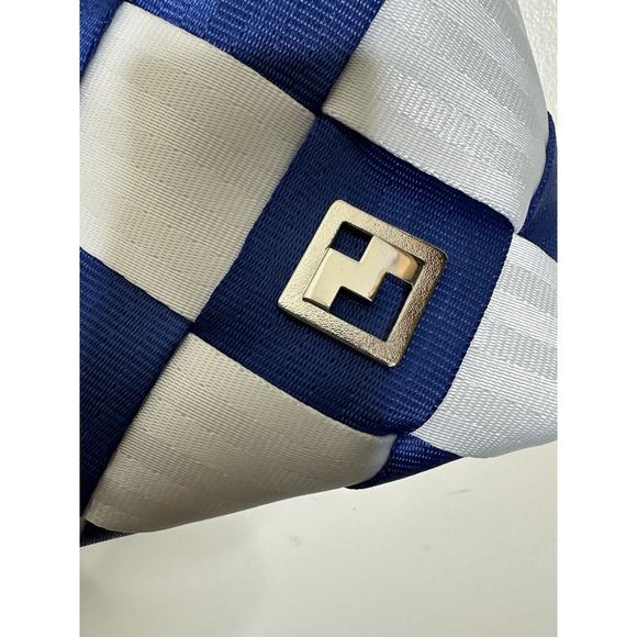 Maggie Bags Seatbelt Purse Volkswagen VW Blue White Shoulder Logo Charms - Picture 3 of 11